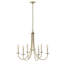 Simple Sweep 6-Light Candle Style Classic/Traditional Chandelier-64100205