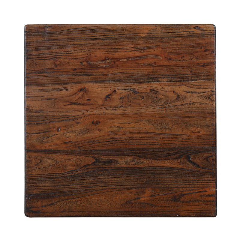 Plateau en bois d'orme d'intérieur 30 x 30
