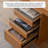 Simple Solid Wood Cherry Rectangle Desk-1917108971