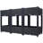 Planter Raised Beds - Elevated Planter Garden Box With Drainage Plug Raised Garden Beds For Vegetable/Flower/Herb Outdoor Standing Planter Beds Gardening Kit,Black,47.2"X15.7"X27.7"-819625235