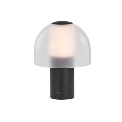 Kettletown 8" 1-Light Integrated LED Rechargeable Table Lamp