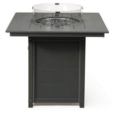 Square 42" Counter Fire Pit Table
