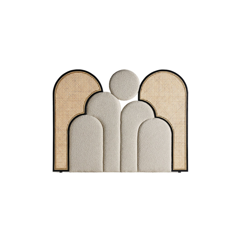 Prati Upholstered Headboard, Single