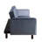 Navdar Single 79'' Velvet Convertible Sofa-251341940