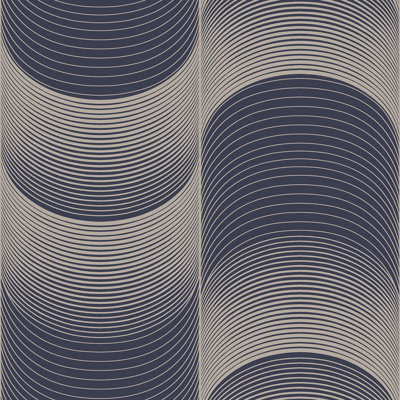 Geometric Metallic Wallpaper Double Roll