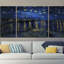 « starry night over rhone », reproduction d’image multi-pièces sur toile-565871997