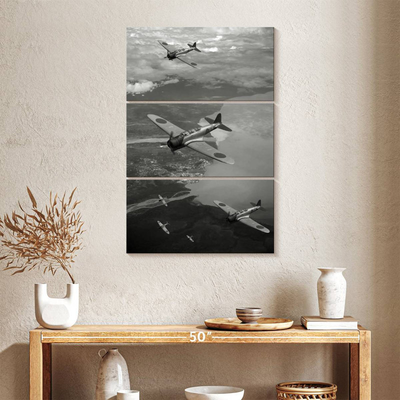 Avions de guerre japonais Mehar, H 38 po x l 24 po