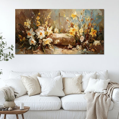 Art mural sur toile de Pâques de grande taille Timuba