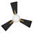 30" Leventhal 3  - Blade LED Standard Ceiling Fan with Wall Control and Light Kit Included-295889509