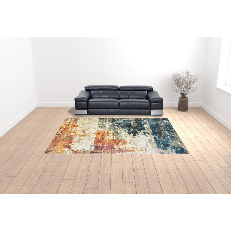 Climon Abstract Rug, Rectangle 9'2" x 12'6"