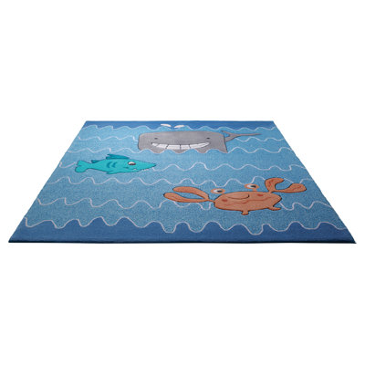 Sealife Hand Woven Area Rug