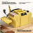 Steam Cleaner, 293°f 70 Psi Powerful High-pressure Commercial Steamer Cleaner With Unlimited Steam Injection, 3mins Fast Heat-up, 2.2l Capacity, 14 Accessories For Floors, Grout, Upholstery & Deep Cleaning,yellow-121871334