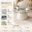 Ensemble de 2 tables basses rondes Modern Modern