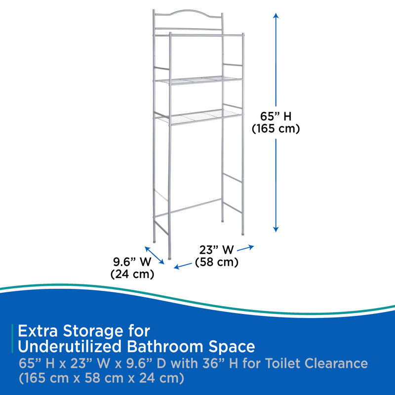 Metal Over The Toilet Storage