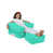 Turquoise 100% Polyester