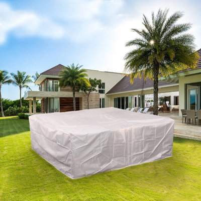 Patio Sectional Cover Outdoor Dining Set Cover for Patio Furniture Waterproof Patio Set Cover