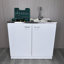 Napoles Utility Sink and Laundry Room Sink Cabinet with Integrated Stainless Steel Sink and Interior Storage Shelves-65624883
