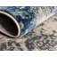 Tapis abstrait bleu marine / sauge Brantlie-45469122