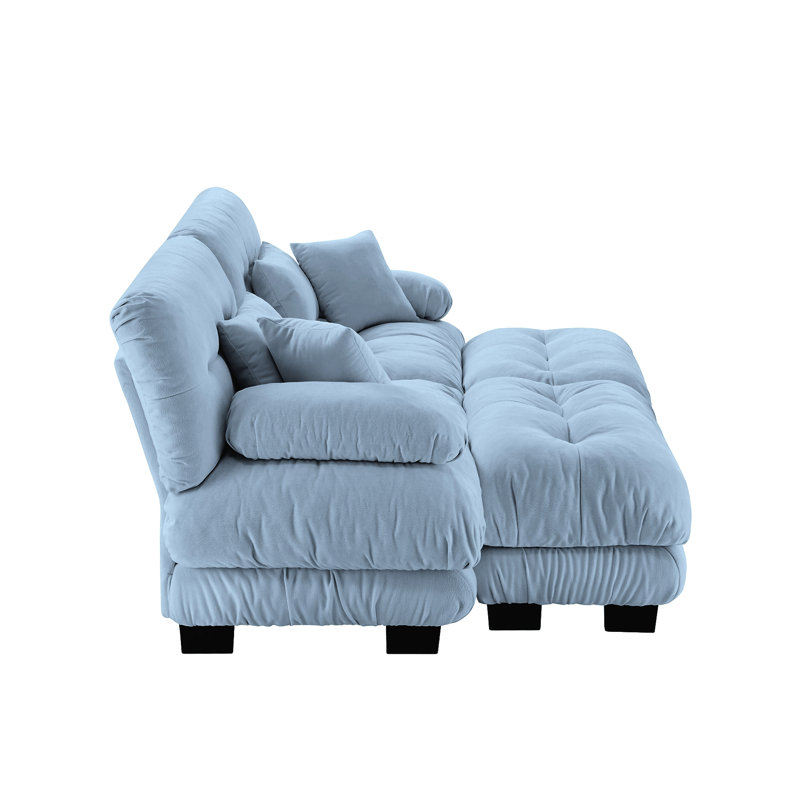 Canapé modulaire en chenille