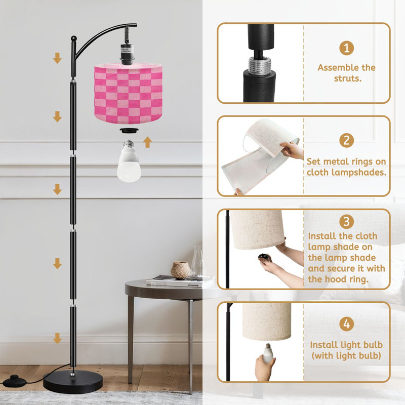  Lampe sur pied Arc