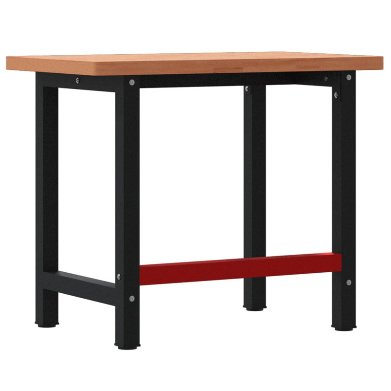 100cm W Solid Wood Top Workbench