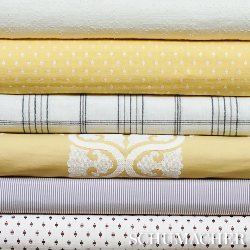 Nils Plaid Linen Fabric, Charcoal
