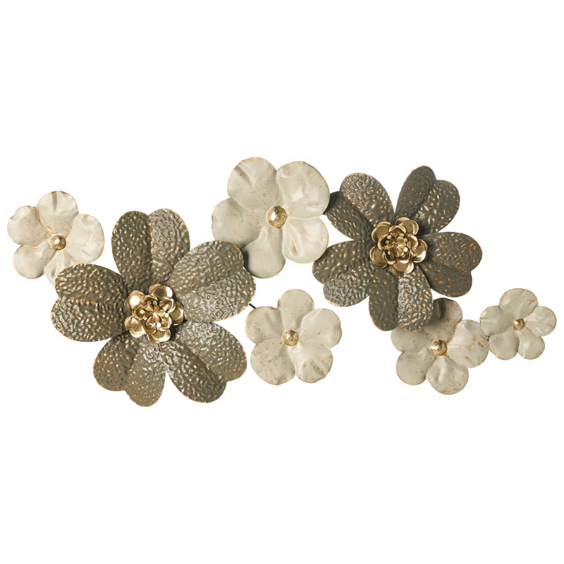 Handmade Plants & Flowers Wall Decor on Iron