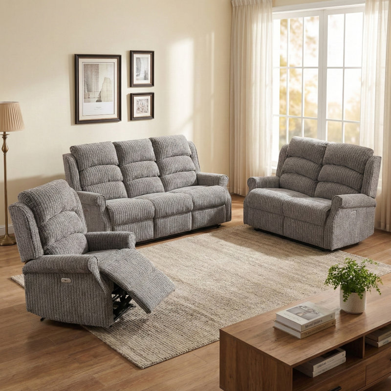 Lainey 79cm Wide Standard Recliner, Latte