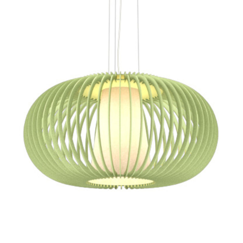 Stecche Di Legno 1 - Light Pendant, 16.38" H x 30.42" W x 30.42" D, Imbuia