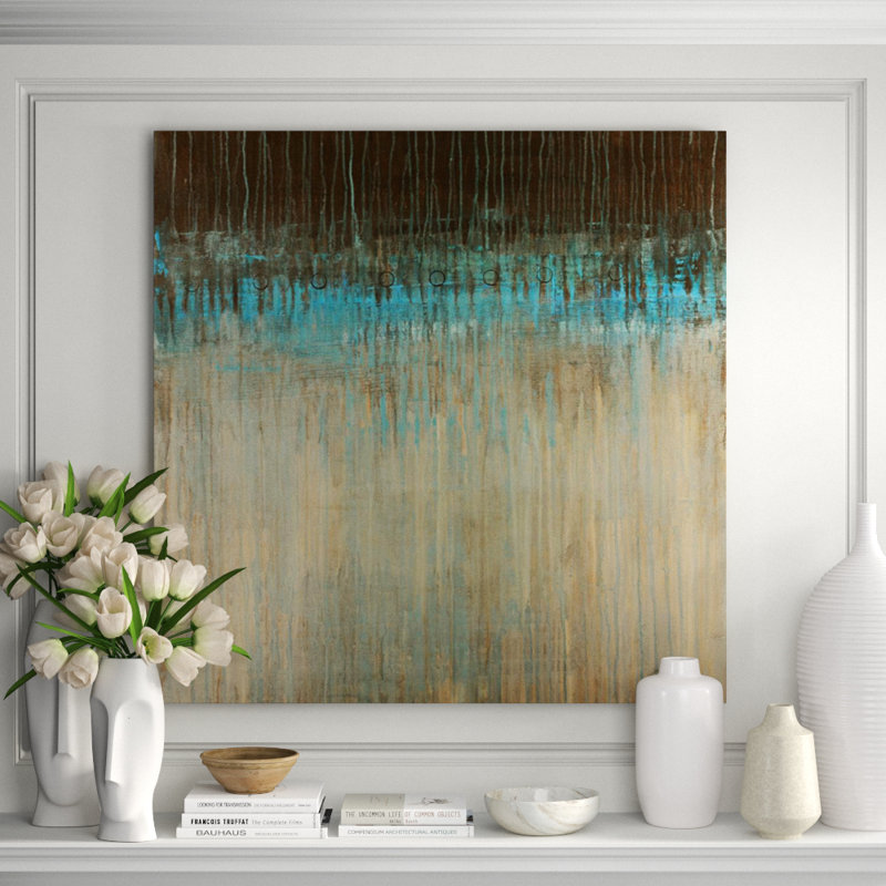 Tiffany Shimmer Print by Chelsea Art Studio, 47" H x 47" W x 1.5" D