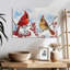 Cardinals de Brampt et baies d'hiver-107707842