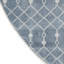 Tapis bleu marocain lavable à la machine Kittie-882523819