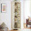 Armoire de rangement 4 niveaux à 4 niveaux avec 8 portes, tablettes hautes pour l'organisation de la salle de bain et du salon-1152120397