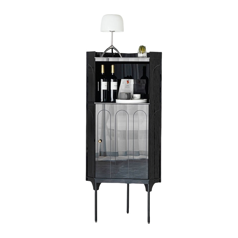 Armoire d'appoint Nordic Simple, Noir
