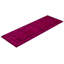 Overdyed Hand-Knotted Wool Modern-Contemporary Pink Runner 3' 1" x 8' 10"