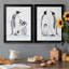 «Emperor Penguins I», ensemble de 2 peintures sur toile encadrées-462037762-462037790