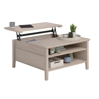 Table basse à plateau relevable