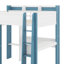 Lit mezzanine en bois pleine grandeur avec tablettes, portemanteaux et bureau-1480067612