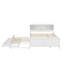 Lit plateforme avec tête de lit, USB, lit gigogne et tiroirs-367924040-367924043