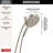 5-Setting In2ition 2-in-1 Dual Shower Head with Handheld High Pressure ProClean Spray 1.75 GPM Stainless-118642743