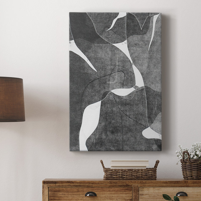 Night Bloom III - galerie sur mesure, H 18 po x l 12 po