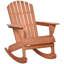 Chaise berçante à bascule