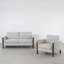 Canapé 2 places Comfy Mid-Century Modern