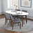 Brattle 4 - Person Solid Wood Solid Wood Top Four Leg Dining Set-20077640