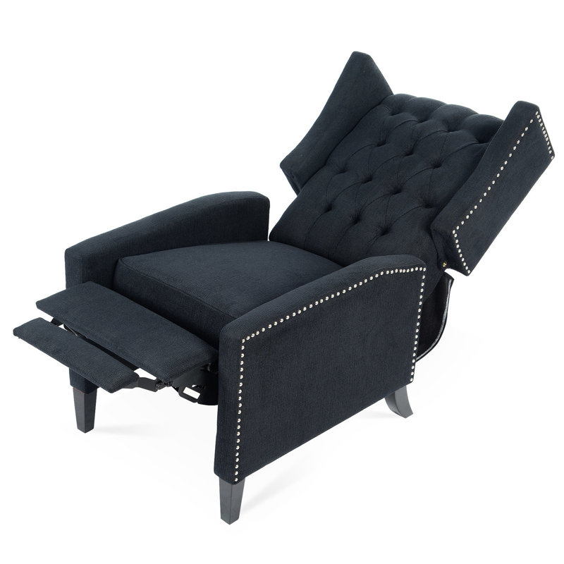 Fauteuil inclinable spacieux avec système de ressorts et siège confortable