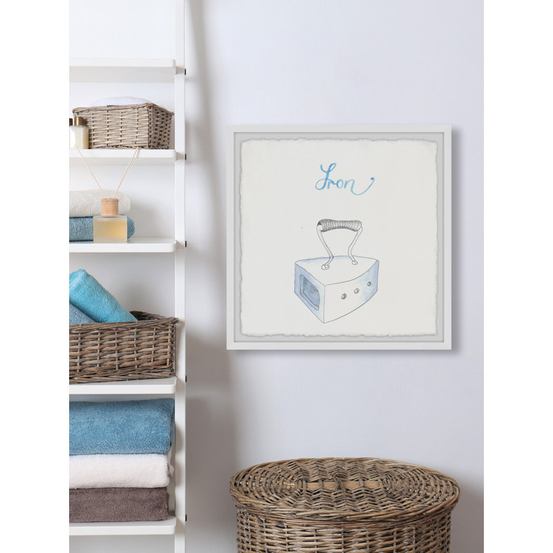 Old Iron - Single Picture Frame Print, 61cm H x 61cm W x 3.81cm D