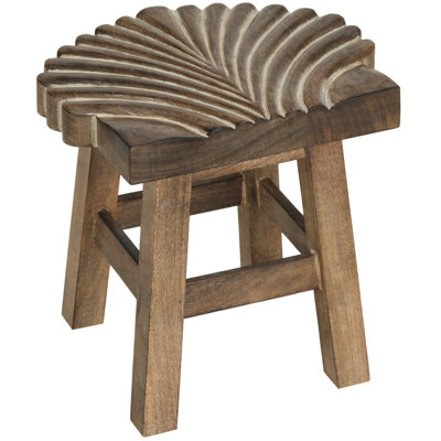 Solid Wood Accent Stool