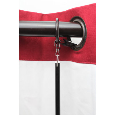 Accessoire de quincaillerie de rideau 0,25 po Bova
