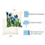 Coussin décoratif tulipes
