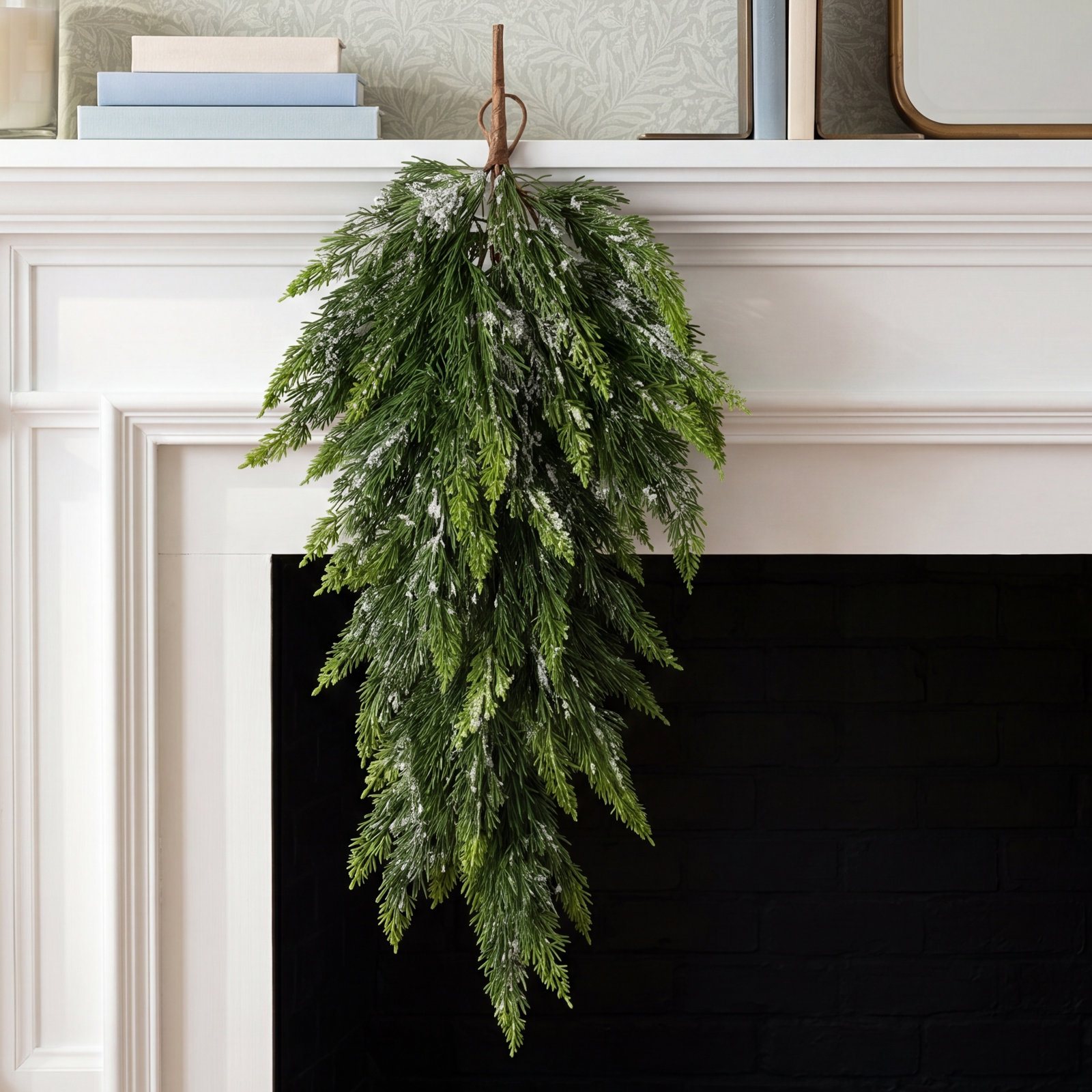 Faux Cedar Swag